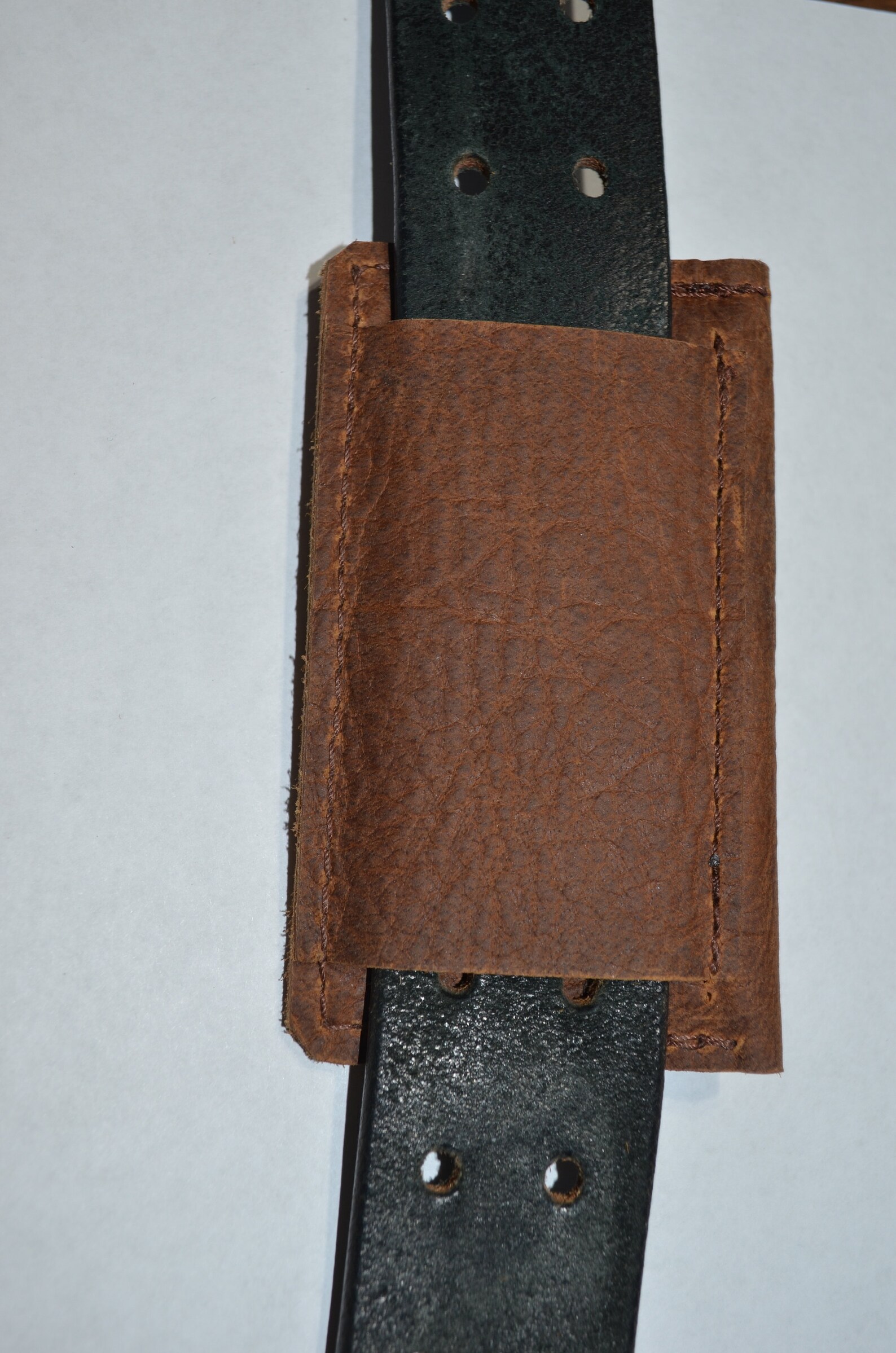 Leather Handmade ID Holder for Women and Men With Belt Loop Etsy