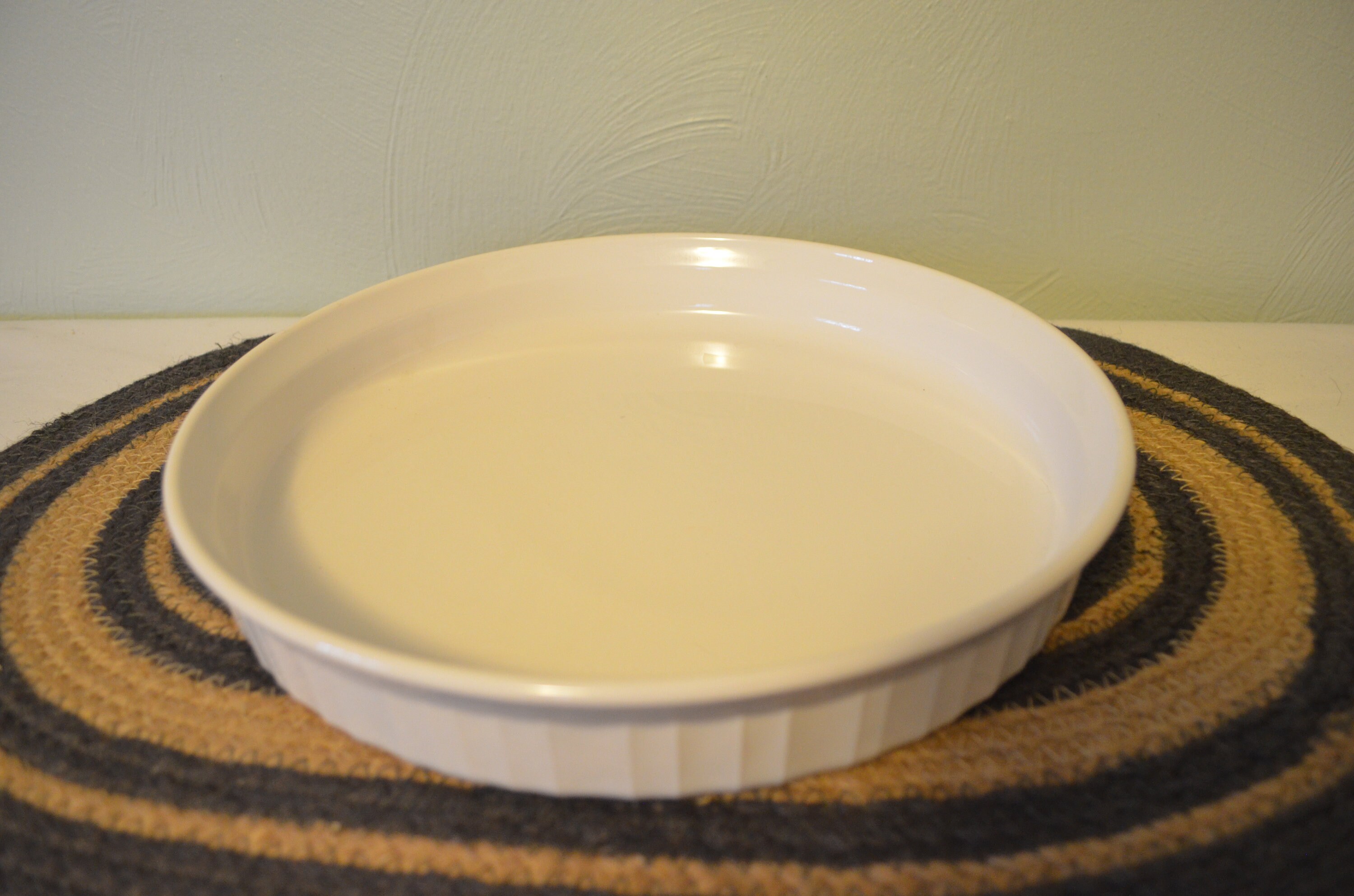 Corning Ware Baking Dish 101/2 Round Quiche Dish F3B Etsy India