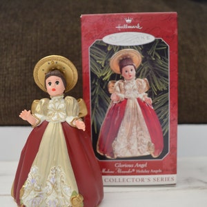 Hallmark Christmas Ornament Glorious Angel Madame Alexander Holidays Angels Collectors Series 1996- 1998 New in Box