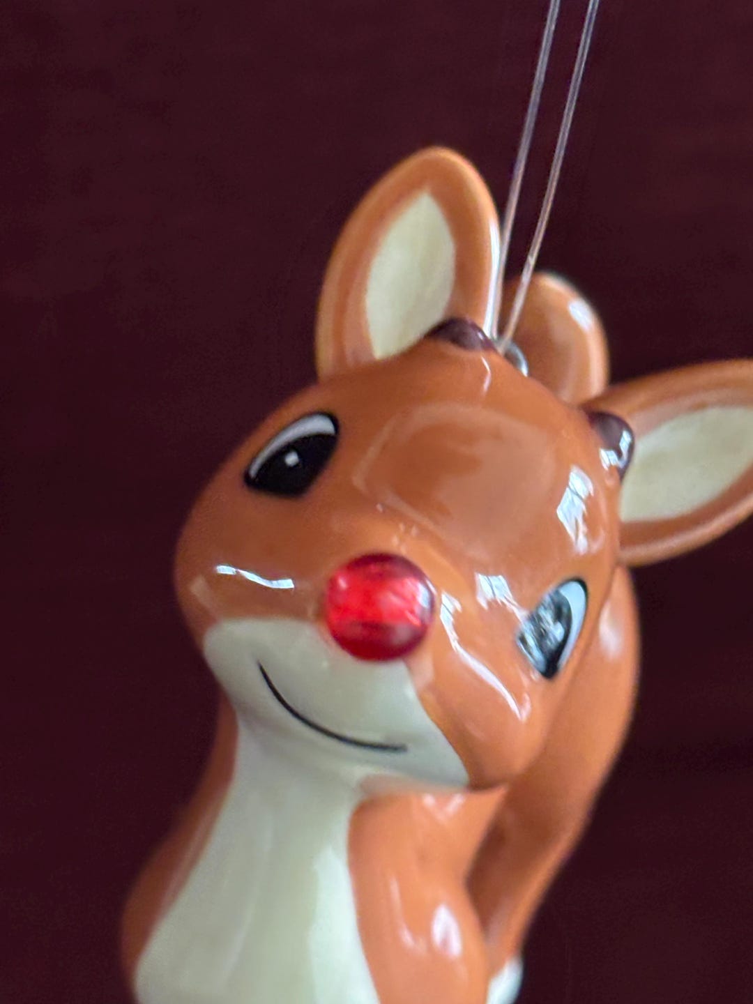Dept. 56 Rudolph the Red-nosed Reindeer Christmas Tree Ornament - Etsy