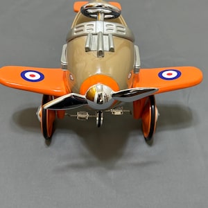 Spitfire Plane Petal Car Cast Metal 1:3 Scale Model By Ken Kovach NO. 03168 of 10,000 Limited Edition