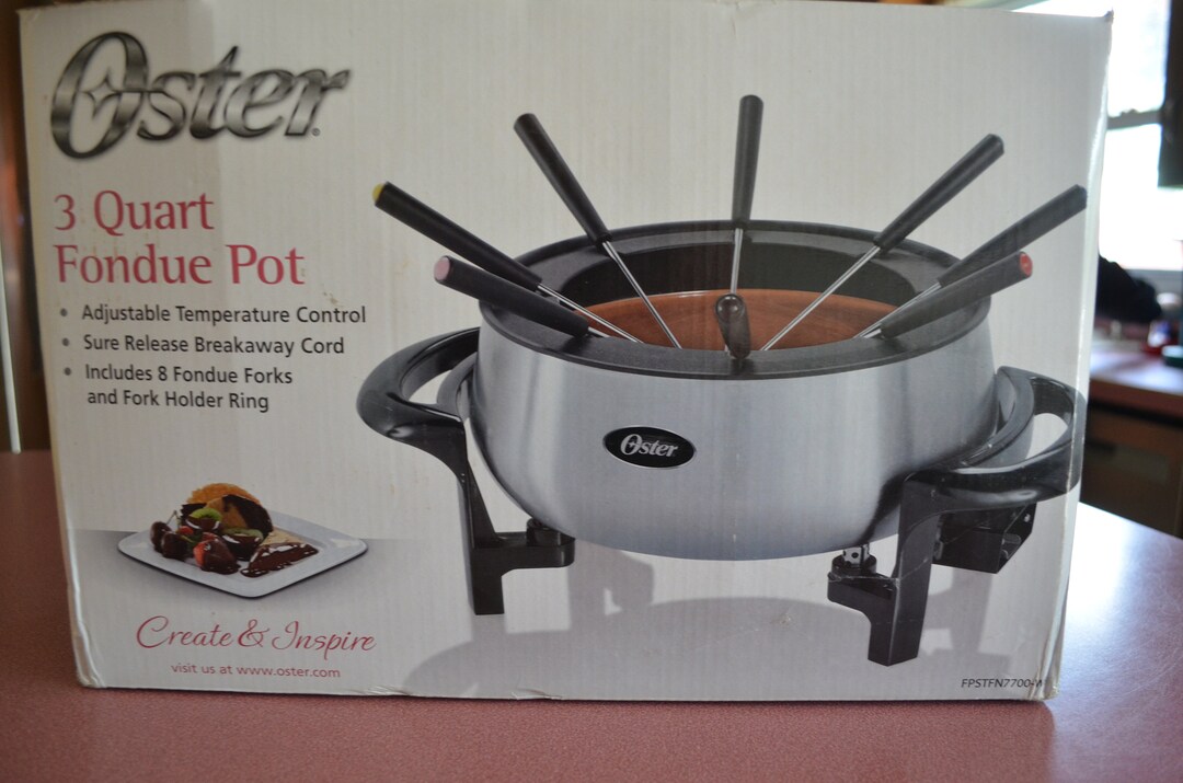 Fondue Pot 3 Quart New in Box Etsy