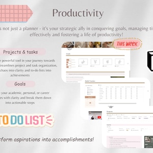 Habit tracker is divided by days and habits. Every habit has a checkbox which helps you stay on top with your daily routine.
