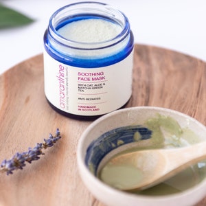 Rosacea face mask - face mask for redness - calming face mask - cooling face mask - soothing face mask - rosacea flare up -amaranthinebeauty