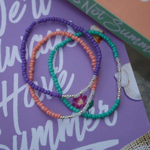 TSITP Inspired Beaded Bracelet: Infinity Morse Code, Team Conrad
