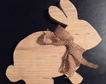 Wooden bunny, rustic bunny, primitive bunny, bunny, rabbit, rustic rabbit, animal, Easter bunny, Easter, wooden cutout, bunny decor