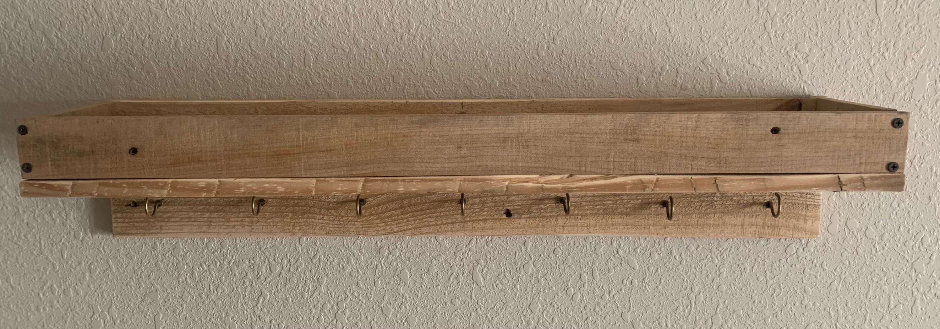 Keys/coat rack with shelf key rack coat rack key rack with Etsy