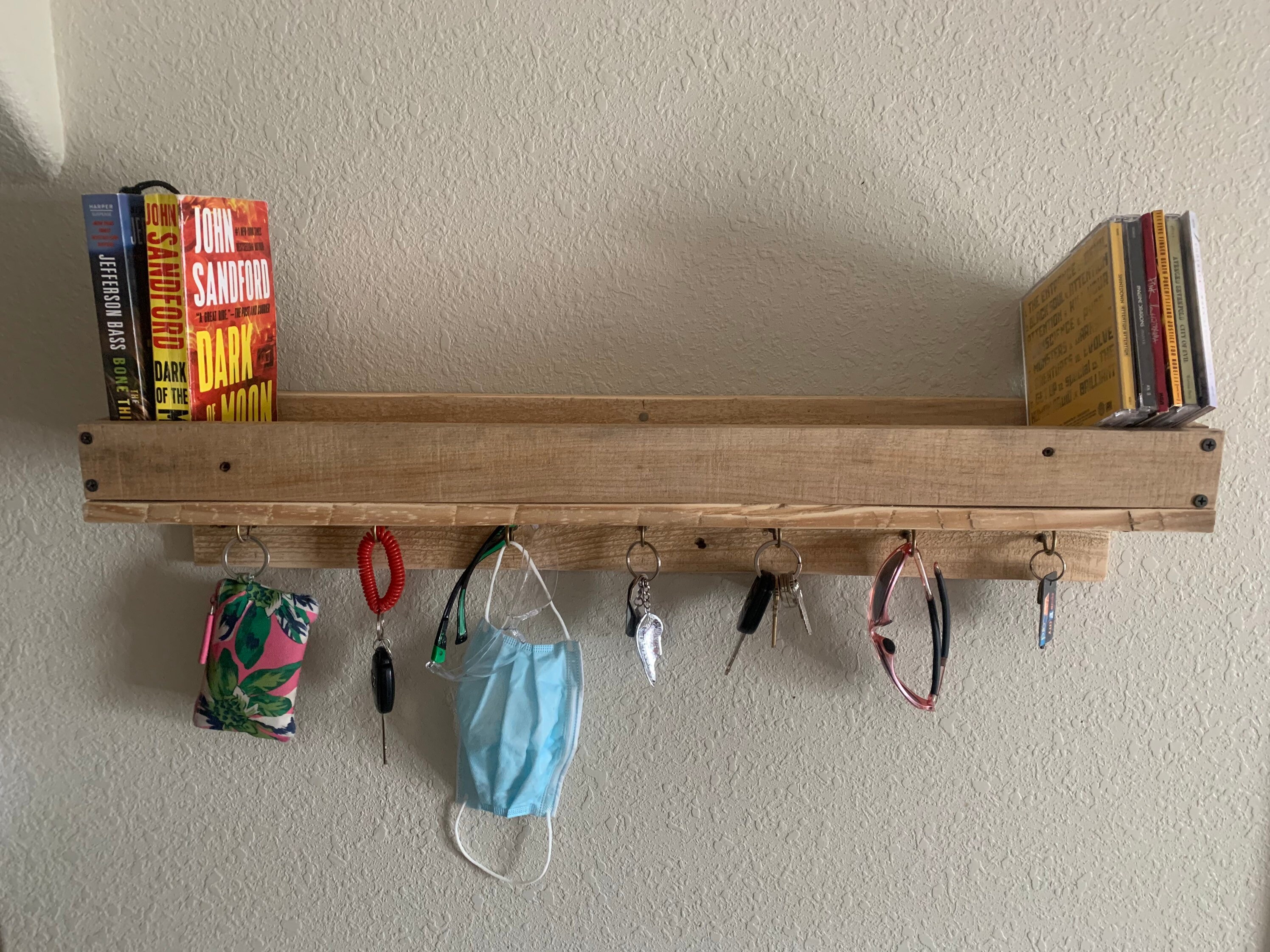 Keys/coat rack with shelf key rack coat rack key rack with Etsy