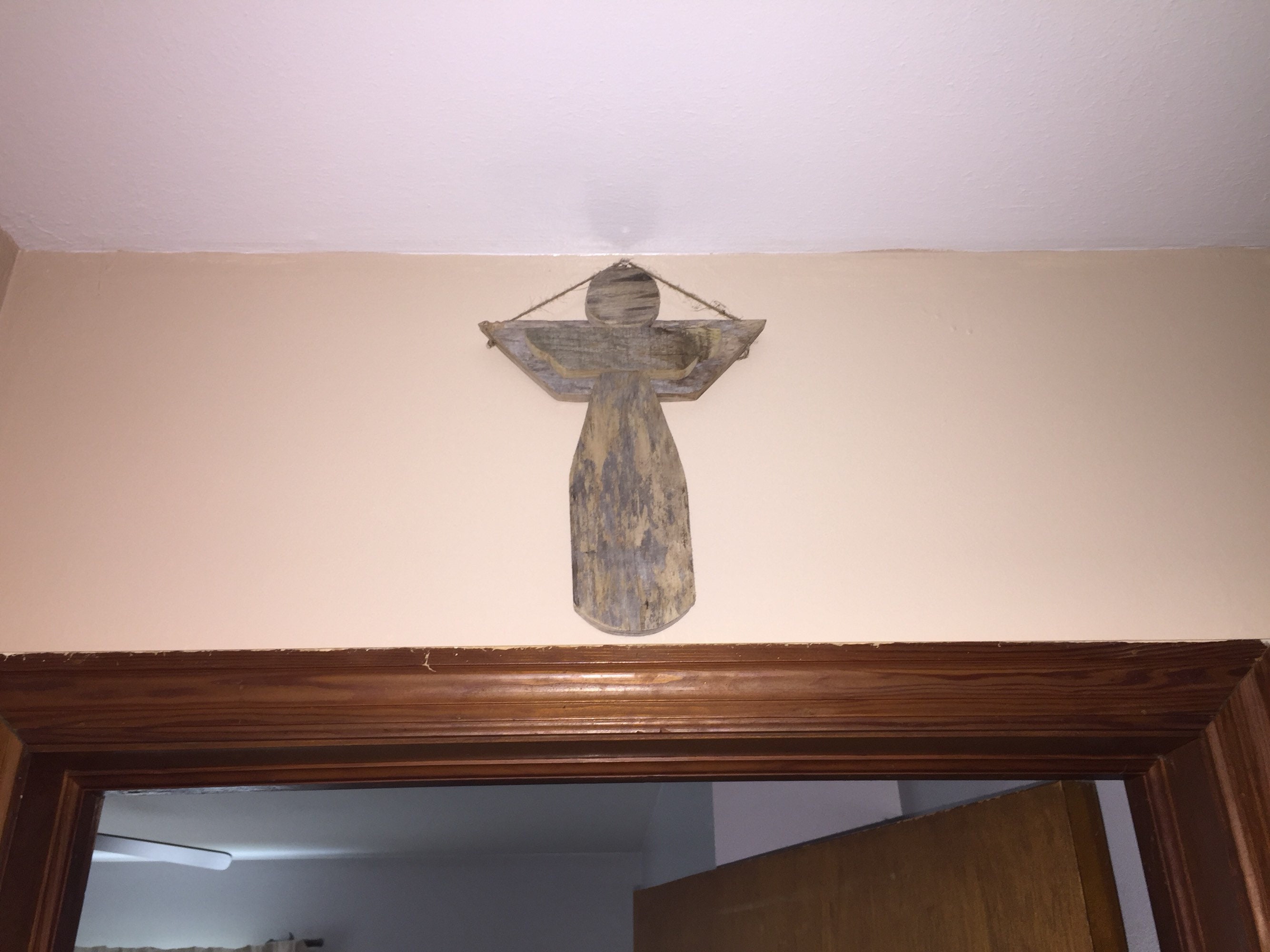 Wooden Deco Angels 125CM 3PCS main image 0