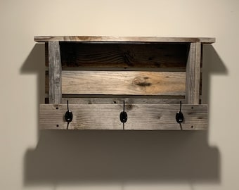 Rustic wooden entryway coat rack, coat rack, entryway coat rack, wood coat rack, storage rack, doorway coat rack, hanging rack, laundry room