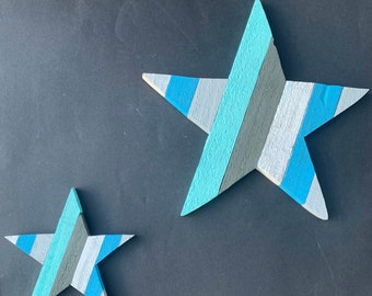 Rustic wooden star, wooden star, rustic star, star wooden, wall hanging, door hanging, hanging, painted star, painted, wooden rustic star