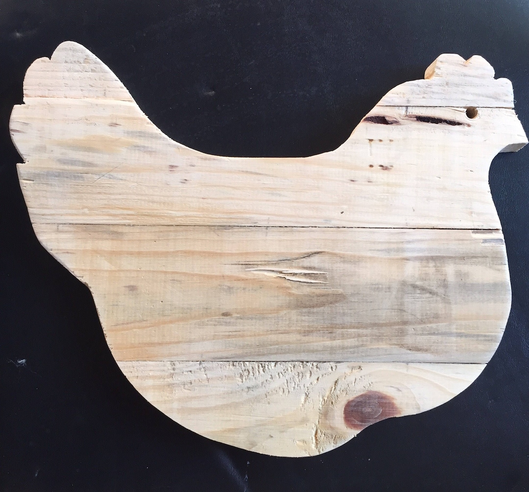 Wooden Chicken, Chicken, Farm Decor, Animal, Wooden Animal, Farm, Farm
