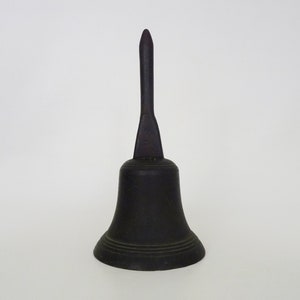 Old house table bell, bronze monastery bell. 19th century
