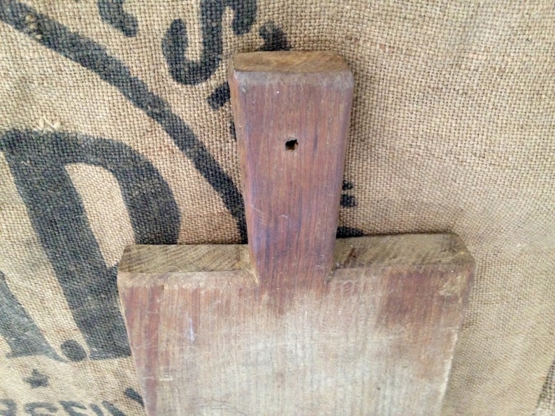 wooden chopping block Very beautiful and old Board Vintage