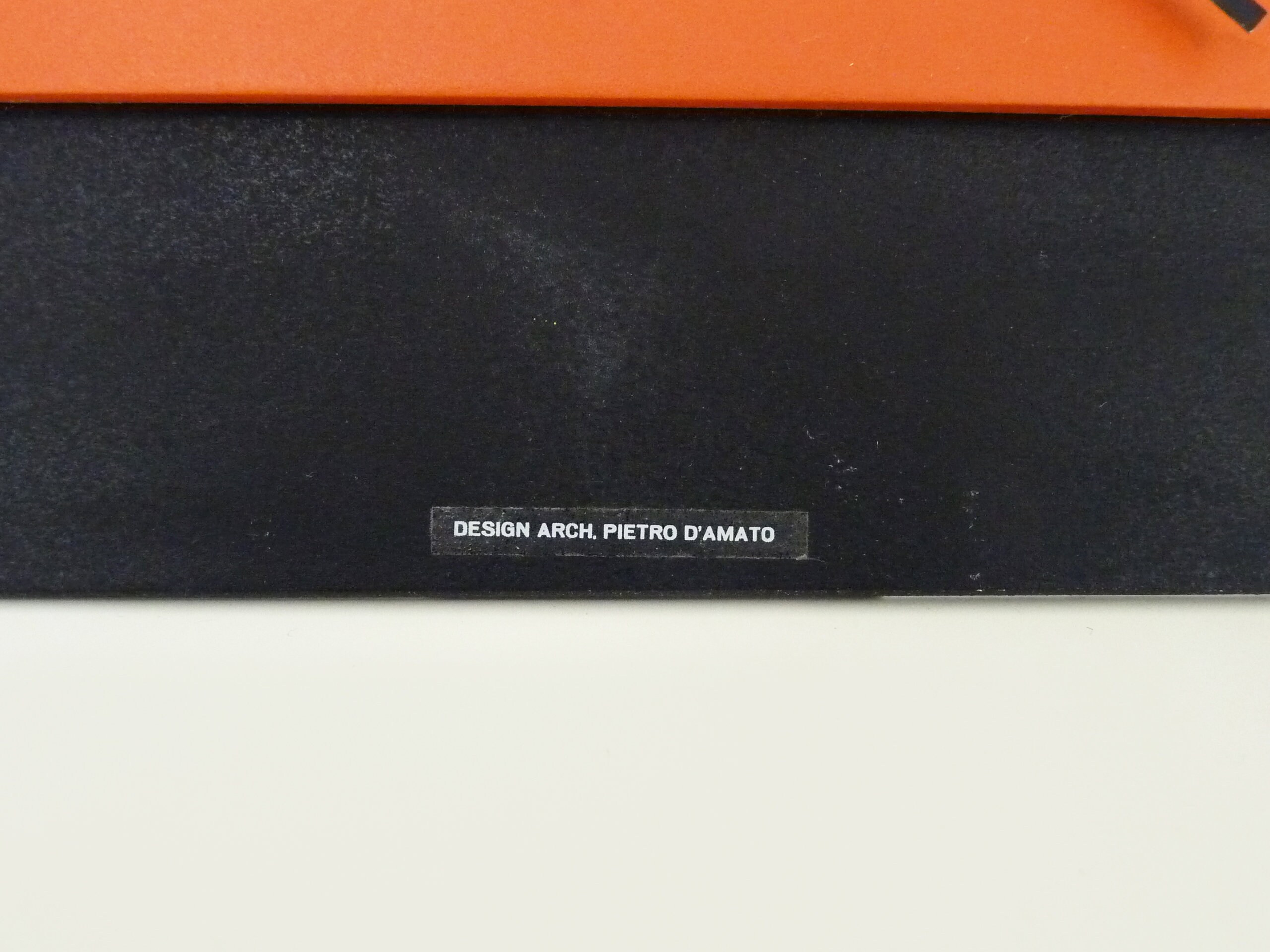 インテリア時計 SHISEIDO post modern table clock Postmodern Black Table Clock by Shiseido Japan, Memphis