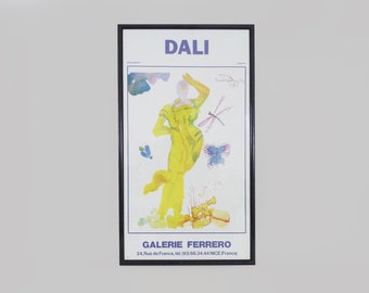 Dali lithographic poster - Galerie Ferrero By Salvador Dali, 1976