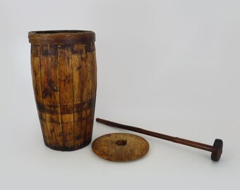 19 世紀の大規模なバター撹拌機 - Etsy 日本