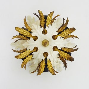 Banci Firenze wall or ceiling light with 6 lights, Italy, 1950s