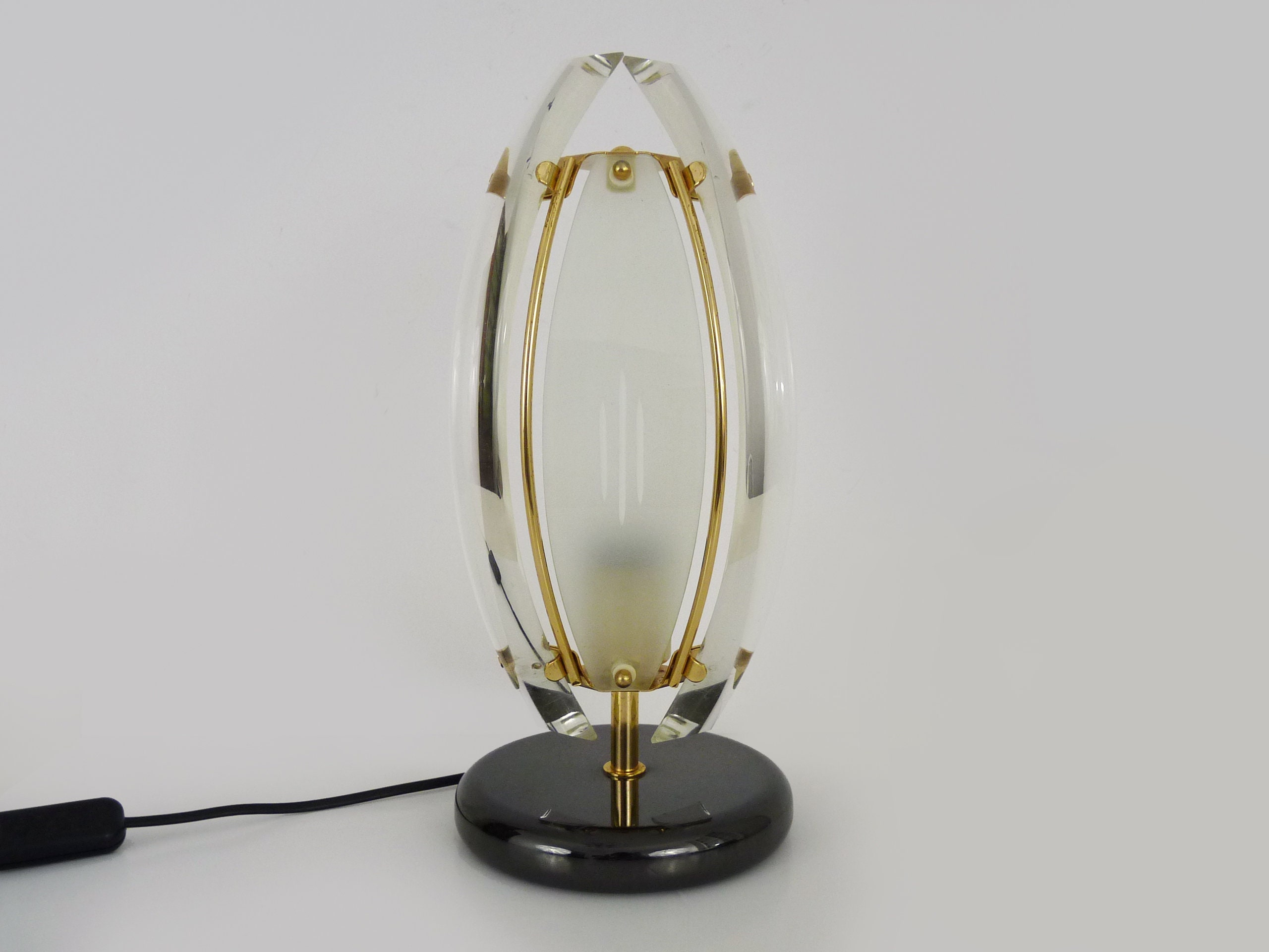 Lampe De Table En Verre