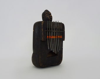 Superb Lamellophone LUBA Piano SANZA African Tribal