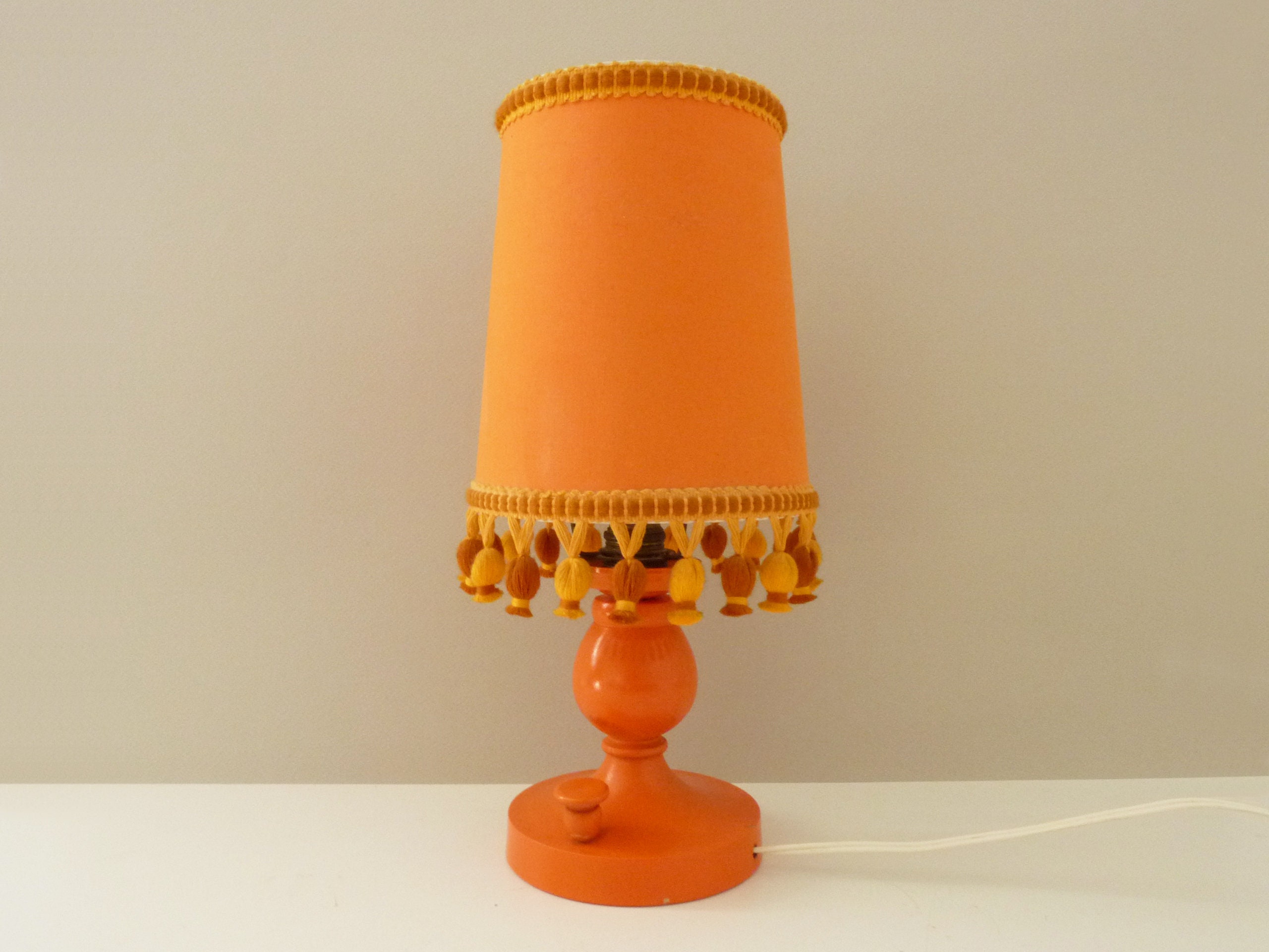 Lampe Vintage Pied En