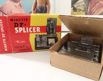 Splicer Minette DF Splicer. Super 8 & 8 Double splicer. Vintage 1970's