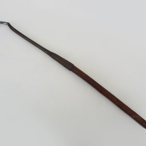 Old tree frog for horses, hoof cure, hoof scraper. Primitive tool
