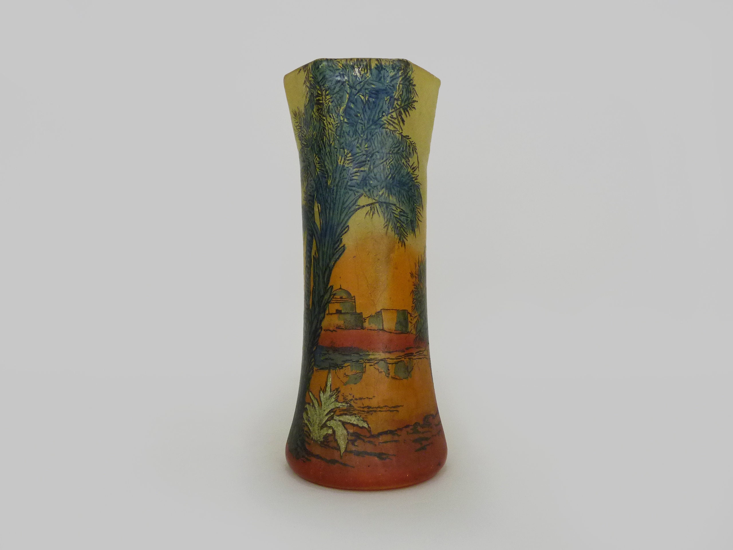 Vase Art Nouveau François-Théodore Legras | Leg à Décor Oriental. 28, 5 cm - 11, 22 ,113.60
