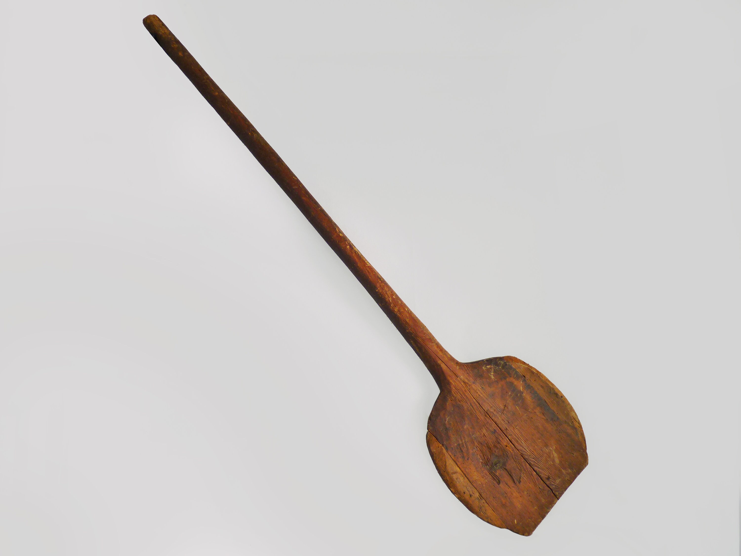 Old large wooden baker's shovel oven shovel. French folk Etsy