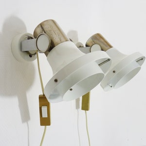 Pair of wall lights by Pavel Grus for Lustry Kamenický Šenov. Year 70