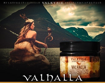 Beard Balm 2oz ᛟ Scent: Valhalla • Viking Gifts For Men • The Best Beard Balm & Butter Hybrid • Gift For Him Husband