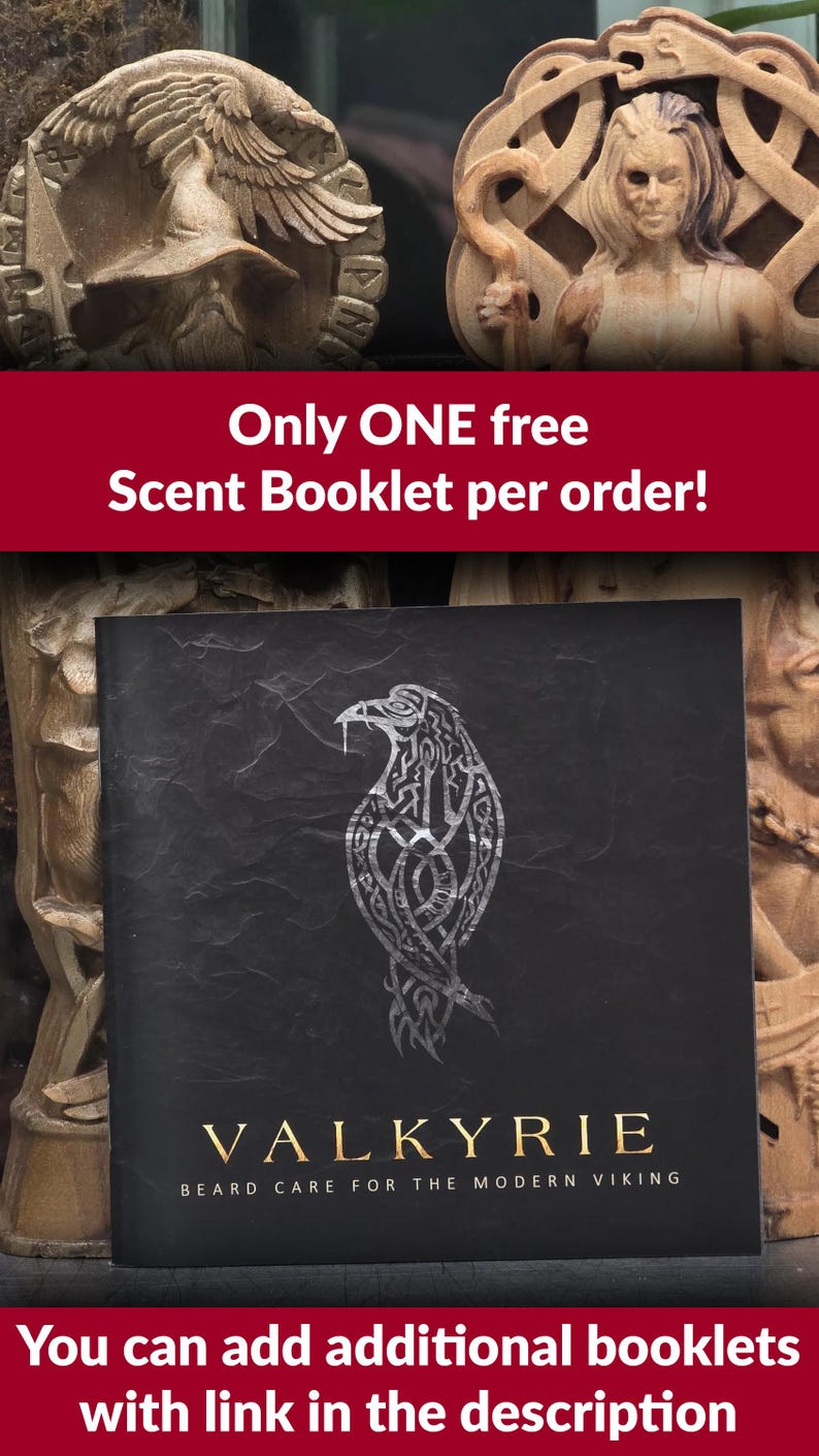 Beard Oil Gift For Men | Viking Beard Oil Sample Packs - Christmas Gift For Him - Birthday Gifts for Men | Viking Gifts | Stocking Stuffer image 2