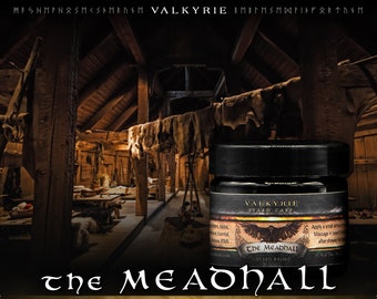 Viking Beard Balm 2oz ᛟ Scent: THE MEADHALL • Viking Gifts For Men • The Best Beard Balm & Butter Hybrid • Gift For Him Husband