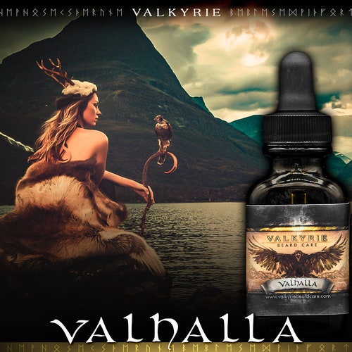 Viking Beard Oil ᛟ Scent: VALHALLA • Viking Gifts For Men • The Best Beard Gift For Him