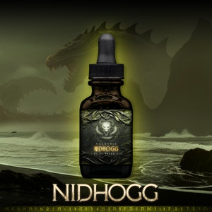 Viking Beard Oil ᛟ NIDHOGG • Viking Gifts For Men • Best Gift for Him • Earthy - Woodsy - Masculine