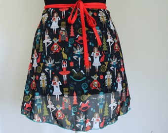 Girls Kate Nutcracker Print Skirt Set