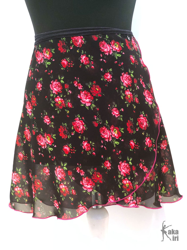 Ballet wrap skirt Rosegarden handmade