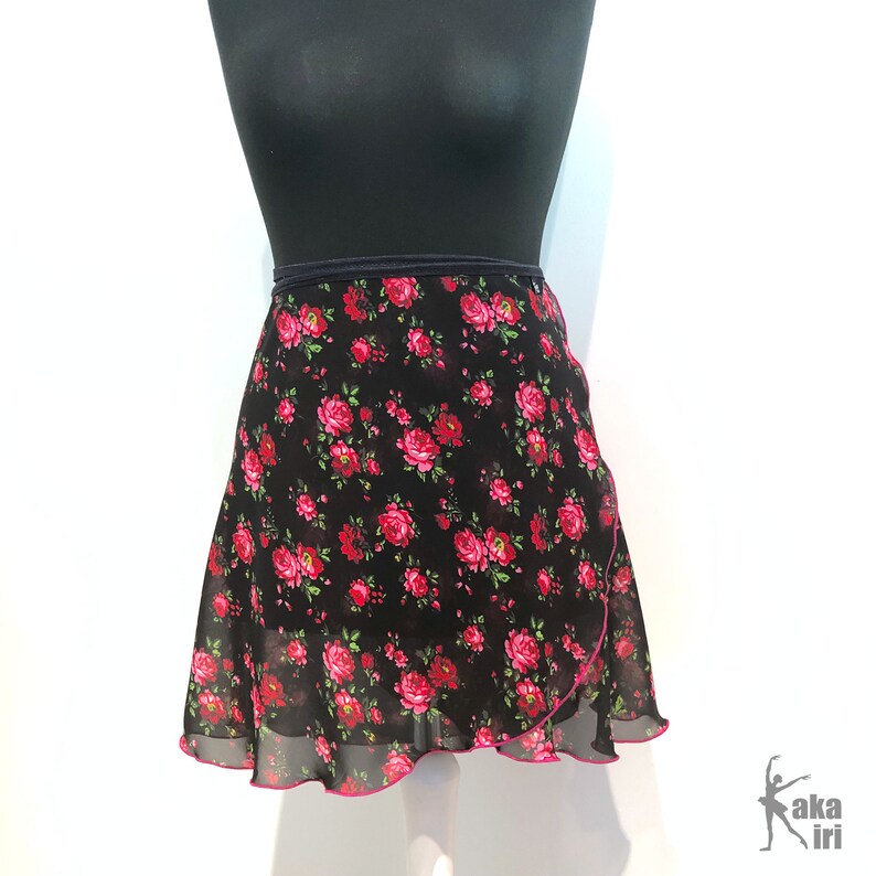 Ballet wrap skirt Rosegarden handmade