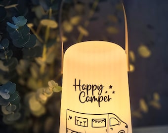 Camper Geschenkideen, LED-Laterne, Geschenk für Camper, Campingliebe, Geschenkideen für Camper, Campingmomente, Campingleuchte, Happy Camper