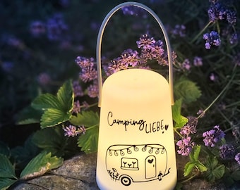 Camper gift ideas, LED lantern, gift for campers, camping love, gift ideas for campers, camping moments, camping light, caravan