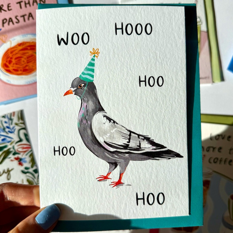 Funky Pigeon Birthday Card - Etsy UK