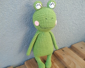 gehäkelter Frosch