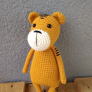 gehäkelter Tiger