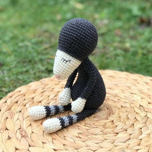 crocheted mole