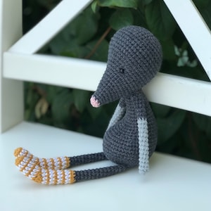 crocheted mole