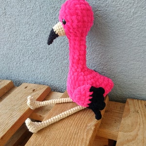 crocheted flamingo image 2