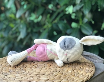 crocheted bunny