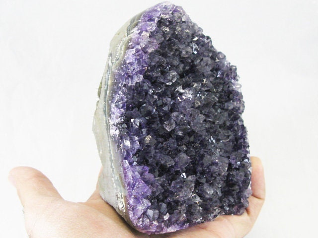 4.7インチ アメジスト 1148g クォーツ - ウルグアイ - 天然紫水晶