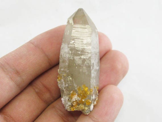 20g Orange Calcite Mineral Natural Raw Specimen Gemstone Healing Chakra Mexican