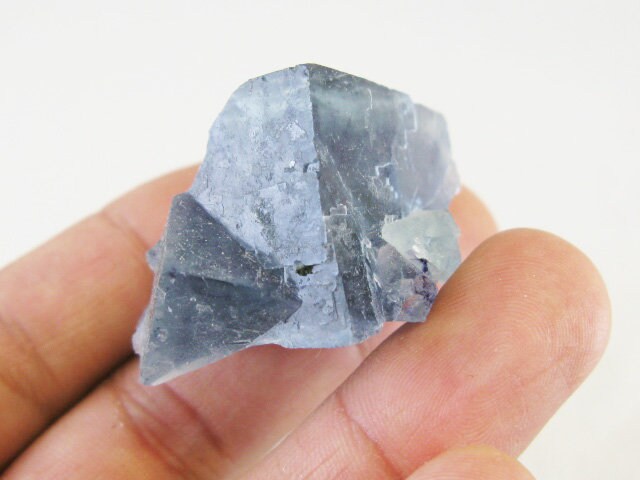 1.8インチ 蛍石 -47g 銀都鉱山 内モンゴル 中国 - 青紫水晶クラスター